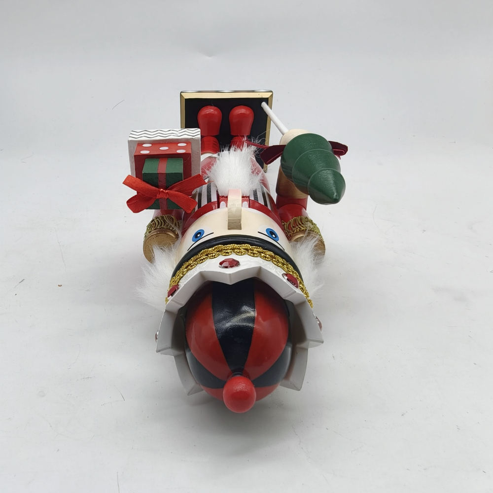 Nutcracker Figurine - European Style Christmas Countdown Calendar Wooden