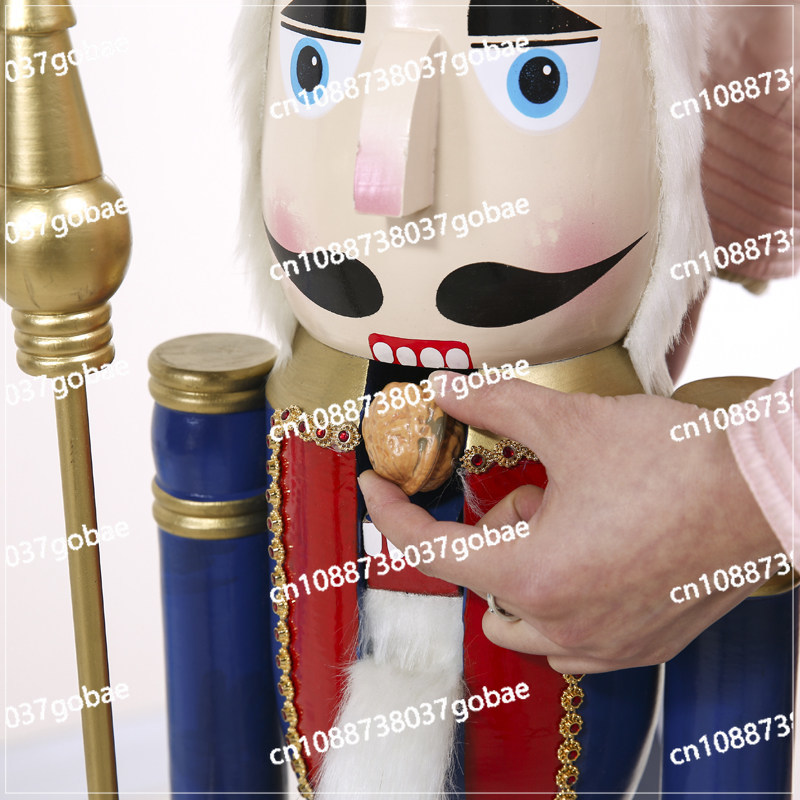 Cafe Decorative Ornament 120cm - Nutcracker Figurine ulasan dan harga