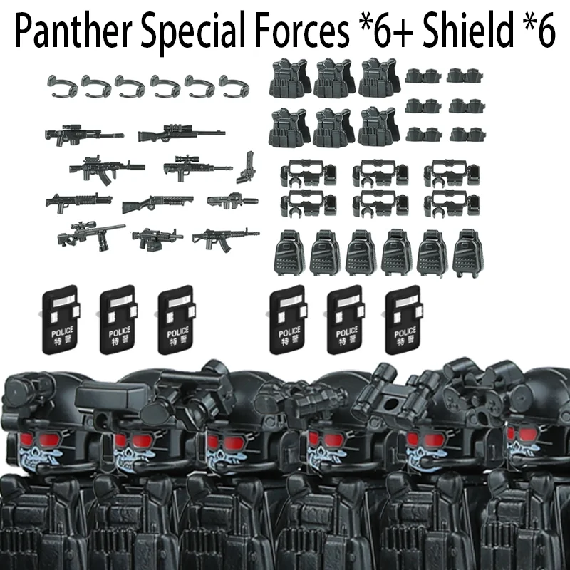 Special Forces SWAT Soldiers P - Lego Set Technic ulasan dan harga