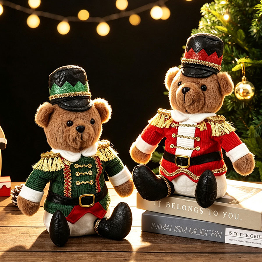 Christmas Soldier Bear Doll Nu - Nutcracker Figurine ulasan dan harga