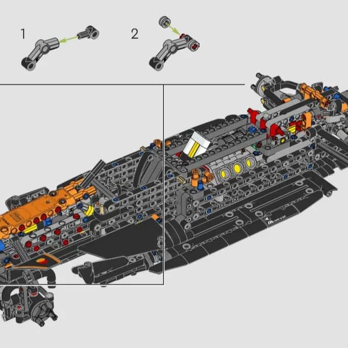 Technical McLarensed Racing Ca - Lego Set Technic ulasan dan harga