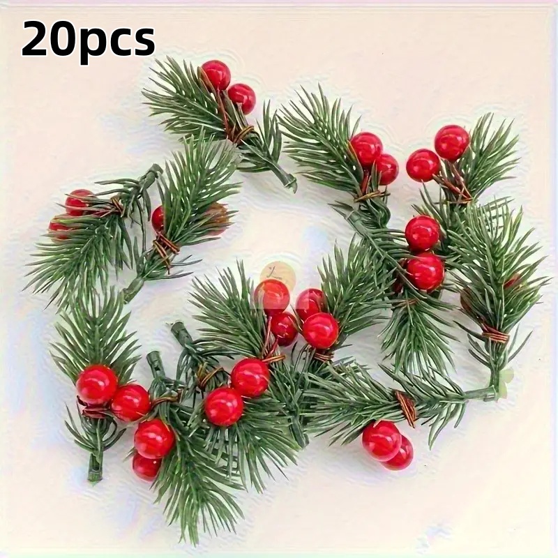 20 pieces of artificial Christ - Christmas Tree Artificial ulasan dan harga