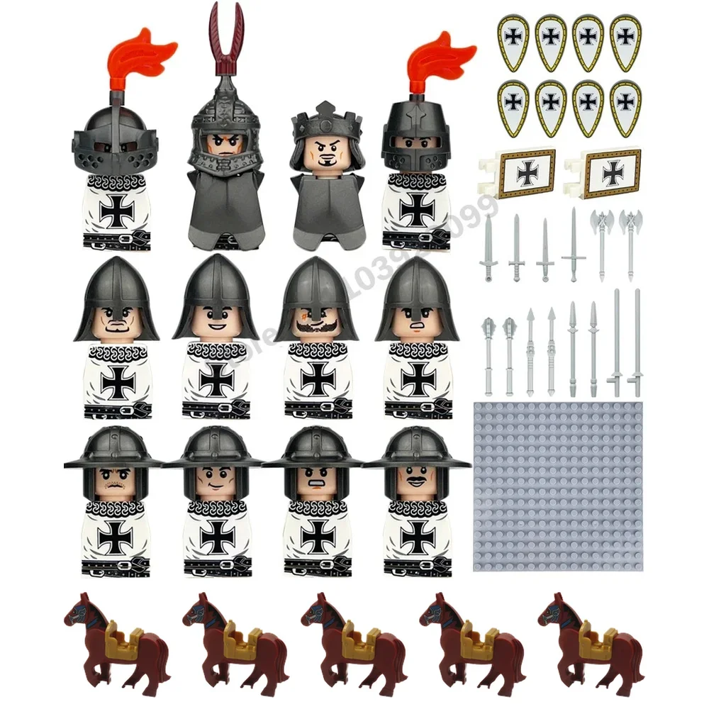 Medieval Europe Nations Soldie - Lego Set Technic ulasan dan harga