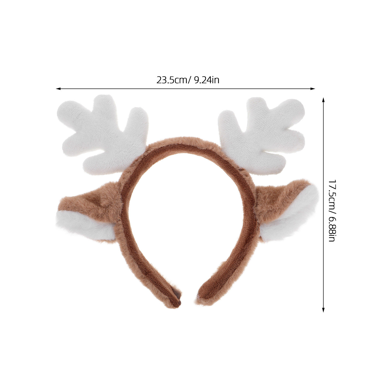 Antler Headband Deer Ears Chri - Reindeer Antlers Headband ulasan dan harga