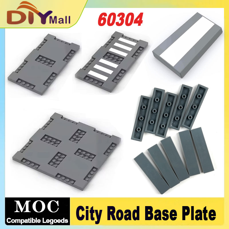 MOC City Road Baseplate Set Fl - Lego Set City ulasan dan harga