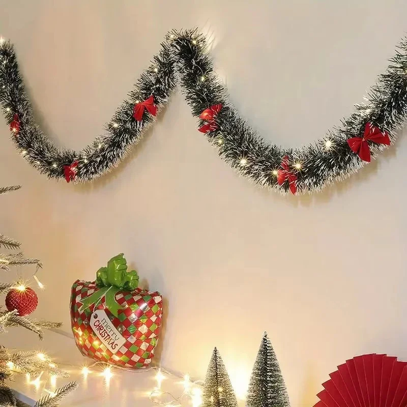 2M LED Light Christmas Tinsel  - Led Fairy String Lights ulasan dan harga
